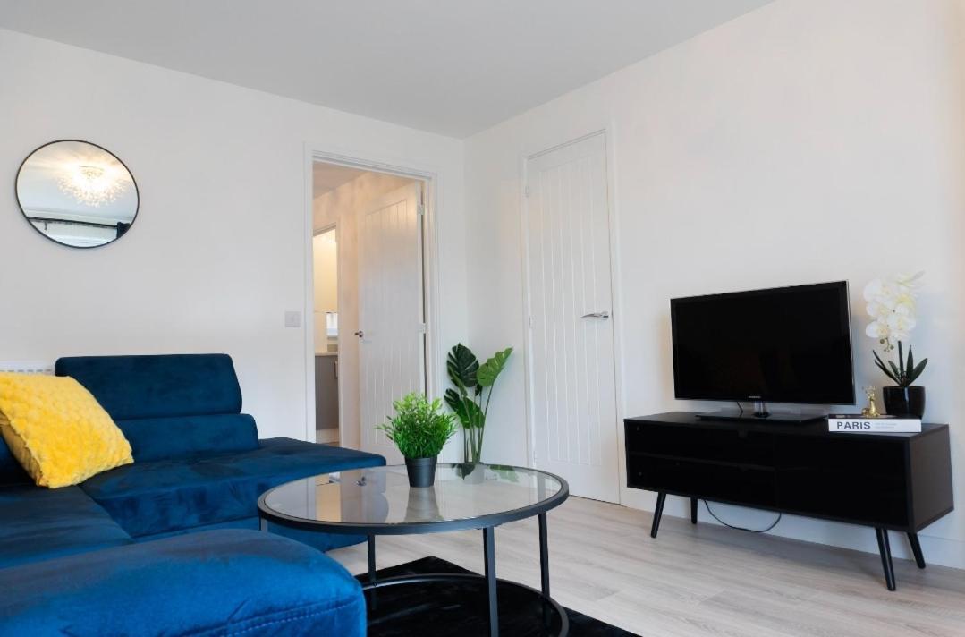 グラスゴー Stylish House With Private Parkingヴィラ エクステリア 写真